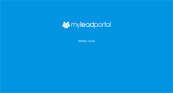 Desktop Screenshot of myleadportal.com